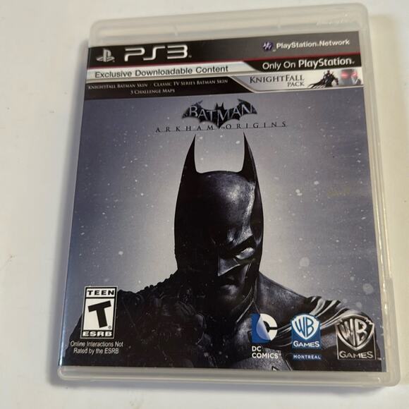 PS3 Batman: Arkham Origins (Sony PlayStation 3, 2013) - Picture 1 of 3